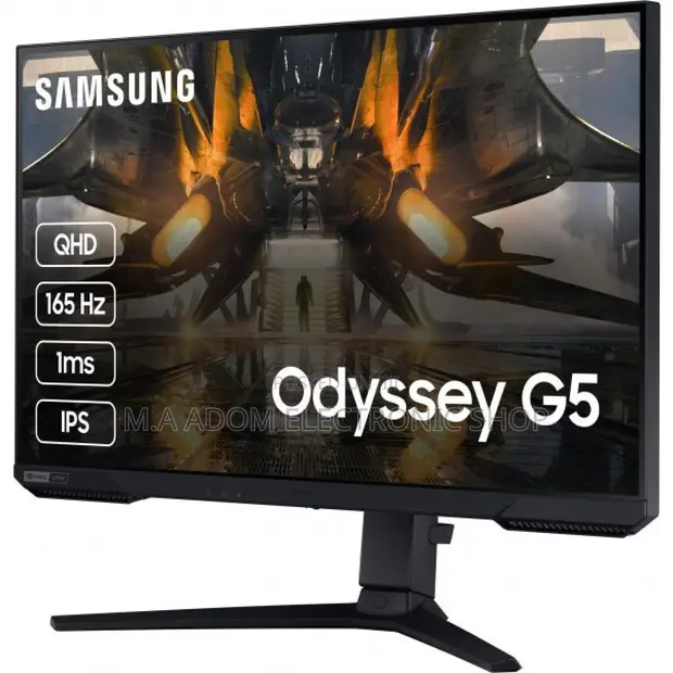 Samsung 27" Smart QHD 2K Odyssey G5 Gaming Monitor - 1