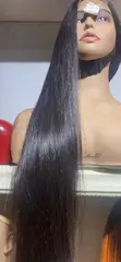 Bone Straight Human Hair Wig Cap - 1