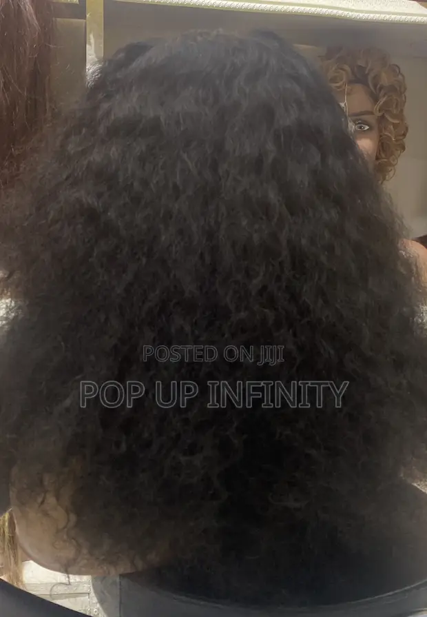 Curly Human Hair Wig Cap - 1