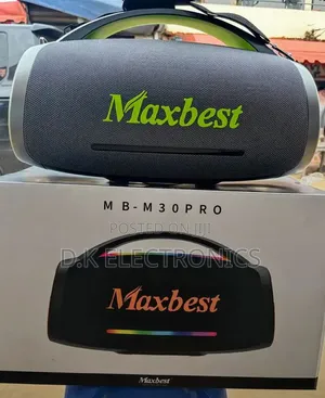 Maxbest MB-30 Pro Deep Bass Rechargeable Speaker