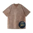 Plain Acid Wash T-Shirts - 1