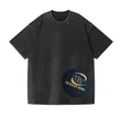 Plain Acid Wash T-Shirts - 4