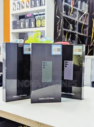 New Samsung Galaxy S23 Ultra 256GB Black