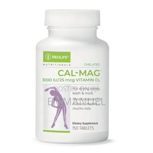 Cal-Mag (Calcium Magnesium) Tablets - 90 Count - 1