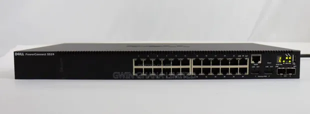 Dell PowerConnect 5524 24-Port Managed Gigabit Ethernet Switch - 1