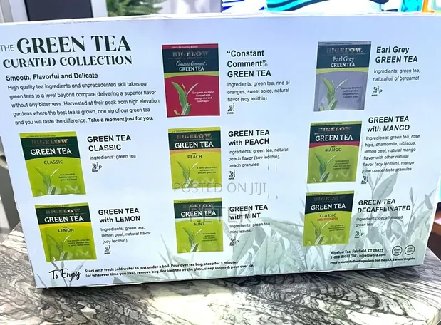 Assorted Bigelow Green Tea - 64 Tea Bags - 1