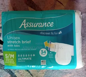 Assurance Adult Tape Diapers (34 Count)