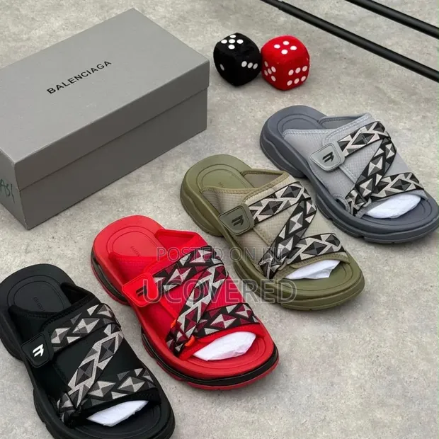 Balenciaga Multi-Way Strappy Sandals - 1