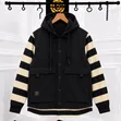 Super Quality Hooded Varsity Jacket - 1
