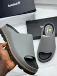 Timberland Men's Double-Strap Leather Slide Sandals - 4