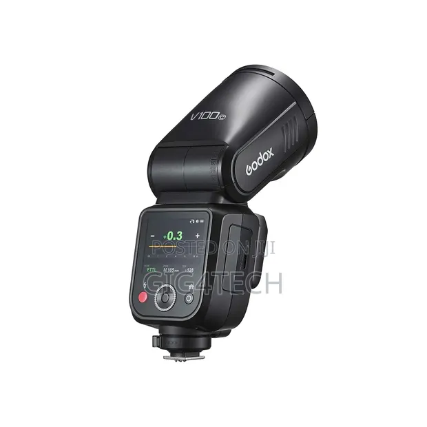 Godox V100 C High Power TTL Li-Ion Round Head Flash - Canon - 1