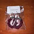Handmade Beaded Hoop Earrings - 3