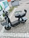 New 2025 Electric Motorcycle - Red - 1