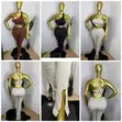 Women's Two-Piece Seamless Fitness Set - 2