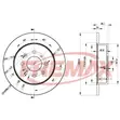 Honda MG ZR ZS Mintex MDC1601 Rear Axle Brake Disc - 1