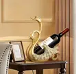 Decorative Gold Wine Holder - 1