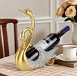 Decorative Gold Wine Holder - 2