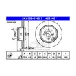 Toyota Corolla E12 Rear Brake Disc (Brand New) - 1