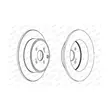 Toyota Corolla E12 Rear Brake Disc (Brand New) - 2