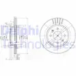 Hyundai Getz Front Brake Disc (MDC1723) - 1