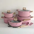 Donnor 15pcs Granite Cookware Set - 1