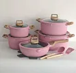 Donnor 15pcs Granite Cookware Set - 2
