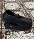 Men's Wallabees Leather Shoes - Black - 3