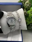 Ladies 4-in-1 Luxury Jewelry Set - Rose Gold - 4