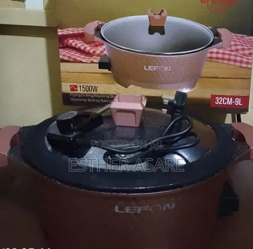 Lefon 9L Multi-Functional Electric Cooking Pot - 1