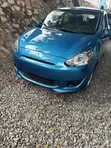 Mitsubishi Mirage 2015 Blue - 1