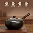 26cm Potbelly Pot with Glass Lid - 4