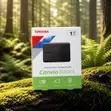 Toshiba Canvio Basics Slim 1TB External HDD - 4