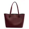 Women's Classic Leatherette Tote Bag - 1