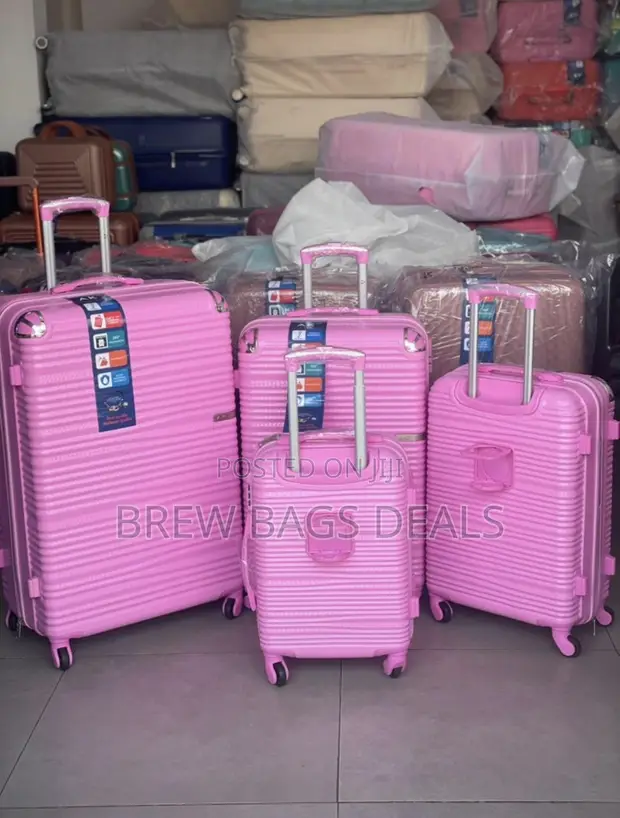 Premium Quality AK 4-Set Unbreakable Travel Bag with Bottle Holder - 1