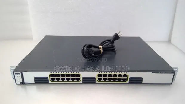 Cisco Catalyst 3750G-24-E Layer 3 Gigabit Switch - 1