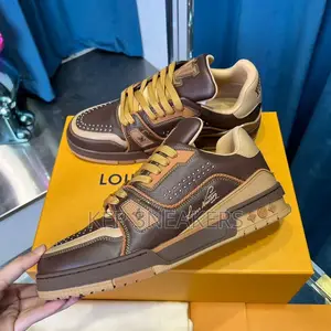 Louis Vuitton LV Trainer Marron Brown Sneakers