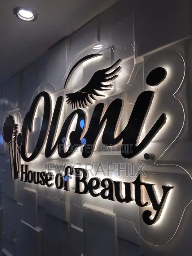3D and 2D Signage with Installation - 1