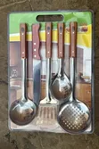 5-Piece Stainless Steel Kitchen Utensil Set - 1