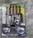 5-Piece Stainless Steel Kitchen Utensil Set - 4
