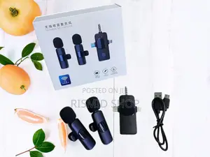 3-in-1 Advanced Wireless Lavalier Microphone
