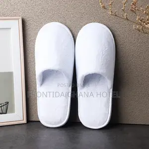 Guest Cotton Slippers for Hotels, Airbnbs (8mm, 6mm)