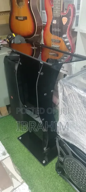 Brand New Glass Pulpit