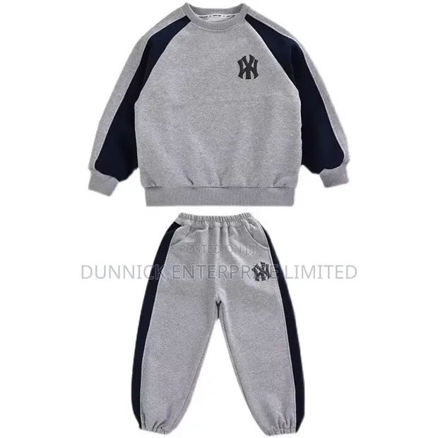 Brand New ESS Kids Cotton Clothing Set - Multicolor - 1