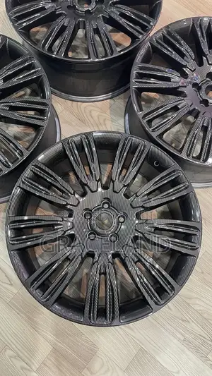 Original Black Mat Alloy Rims for Range Rover Sport/Velar (22 Inch)
