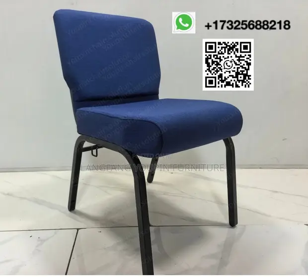 Brand New Stackable Church Chairs - 1