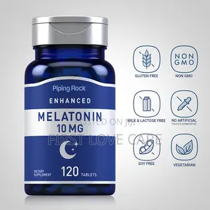 Piping Rock Melatonin 10mg, 120 Tablets