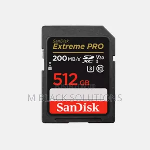 SanDisk Extreme Pro SD Card 512GB 200MB/s V30