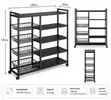 Kitchen Rack with Side Baskets - 2