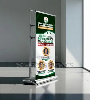 Roll-Up Banner With Stand - Design & Printing