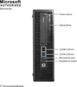 HP ProDesk 600 G3 Desktop Computer - Intel i3, 8GB RAM, 128GB SSD - 1